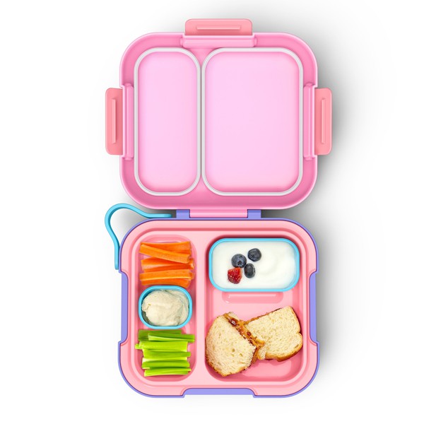 Bộ Hộp Đựng Cơm Bento 5 Món Zoku - Hồng/Xanh
