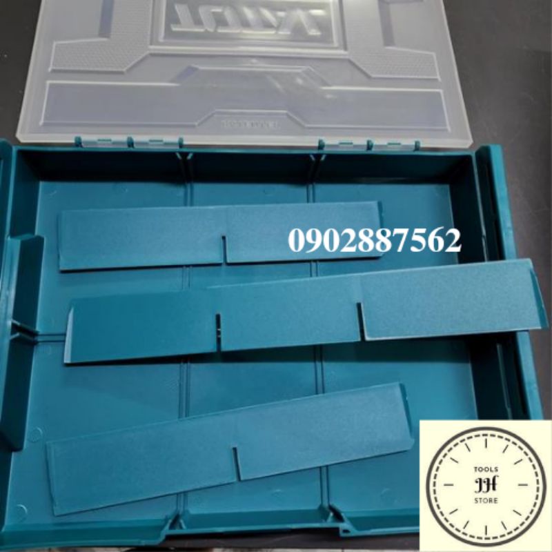 340x250x60mm Hộp nhựa đựng đồ nghề Total THKTV02