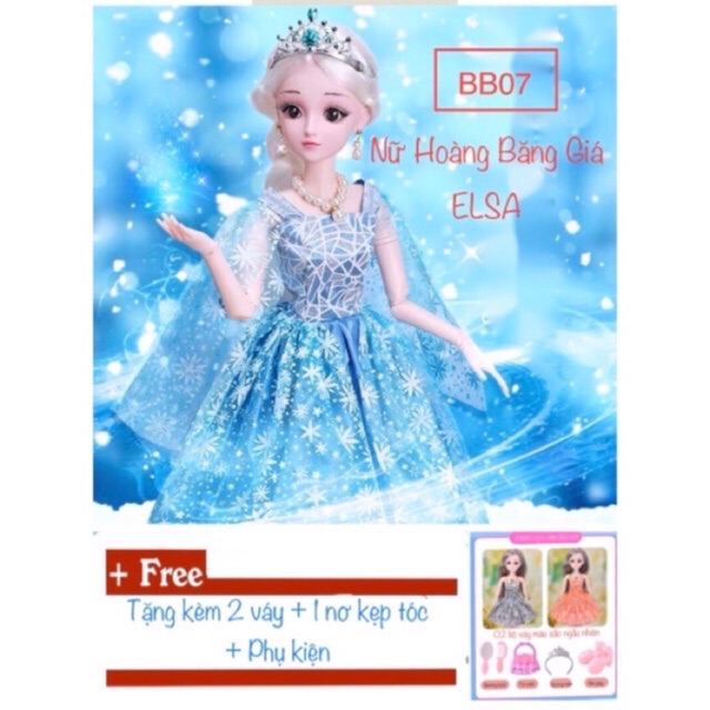 Búp bê cao 60cm, 18 khớp nối