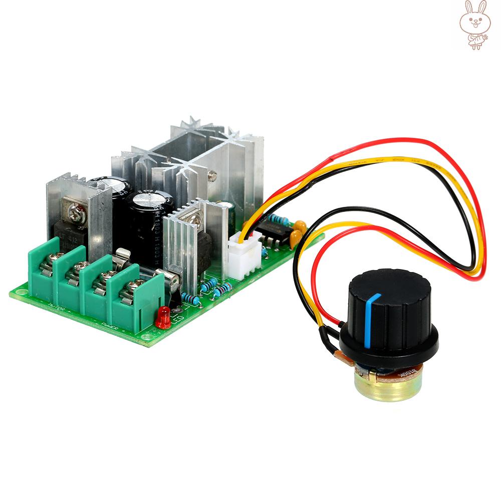 ol DC 12V 24V 36V 48V 20A Motor Speed Controller PWM Speed Regulator 0~100% Adjustable