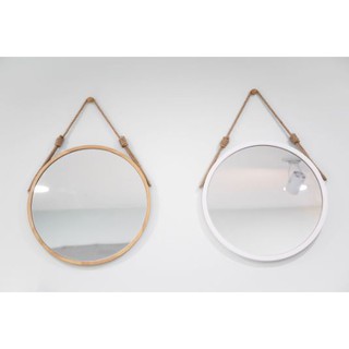 GƯƠNG TRÒN KHUNG GỖ DÂY THỪNG D50 cm - CIRCLE MIRROR