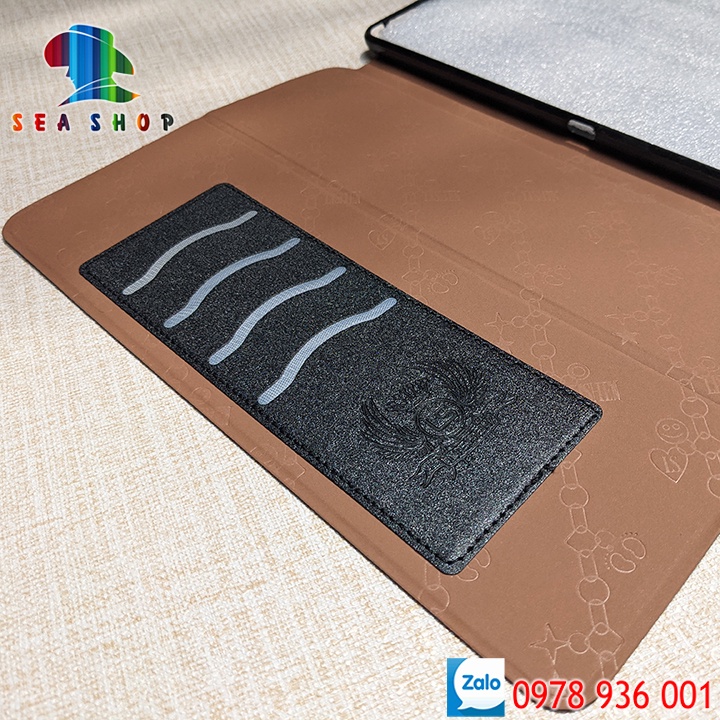 Bao da iPad Gen 5, 6, 7, 8 nắp gập 2 mặt-Bao máy tính bảng -Giá rẻ- Thiết kế trẻ trung-Có ngăn cài thẻ- Ốp lưng nhựa dẻo