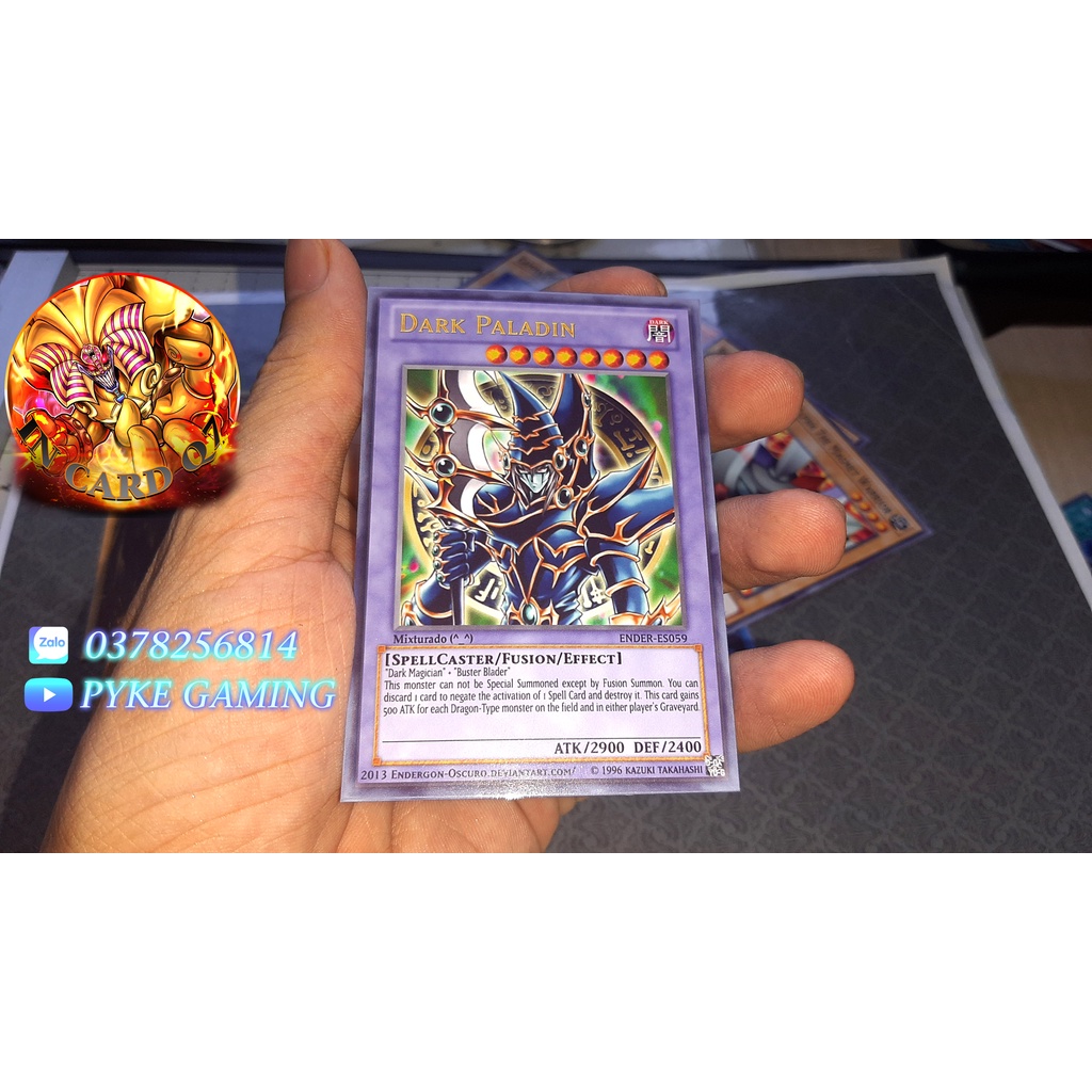 Bài in Yugioh Cán Bóng 2 Mặt Có Sleeves