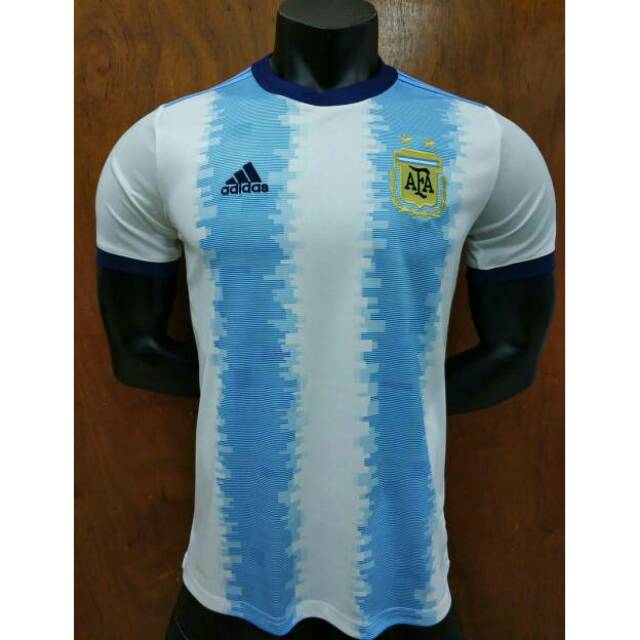 Áo Thun Jersey Bola Argentina Home Coppa America 2019 / 2020