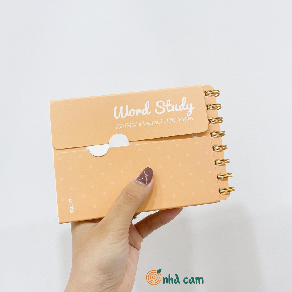 Sổ Học Từ Vựng Thông Minh Word Study Klong Nhà Cam