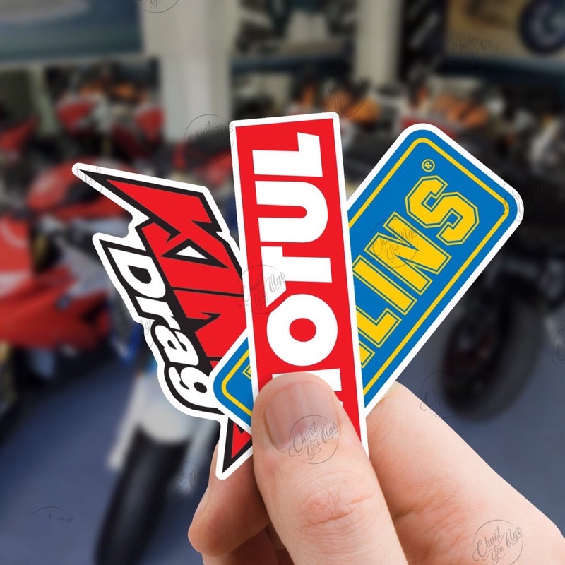 Bộ 20/40 logo decal tem xe chống nước chất lượng cao MS 36.2