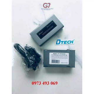 Bộ kéo dài HDMI qua dây mạng 50M DTECH I PN: DT-7073