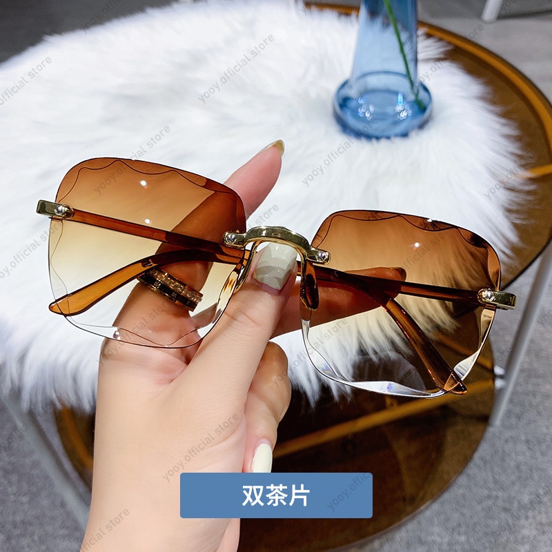 Kính Mát Gọng Vuông Chống Tia UV400 Thời Trang Dành Cho Nữ