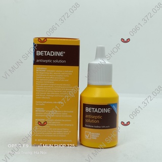 Dung dịch sát khuẩn Betadine 10%