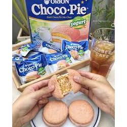 Bánh Orion Chocopie Sữa Chua Yogurt Hộp 12 Cái (360g)