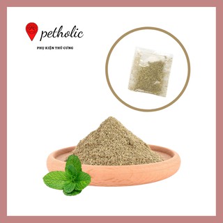 Cỏ mèo sấy khô bạc hà mèo Catnip gói 2g Petholic