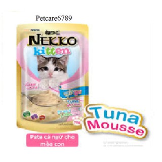 Pate mèo con kitten nekko 70g