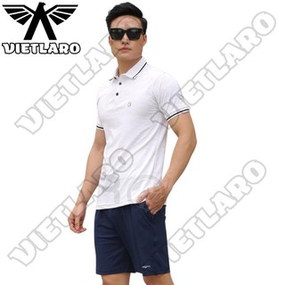 Bộ thể thao kháng khuẩn khử mùi nam cổ trụ Laroma