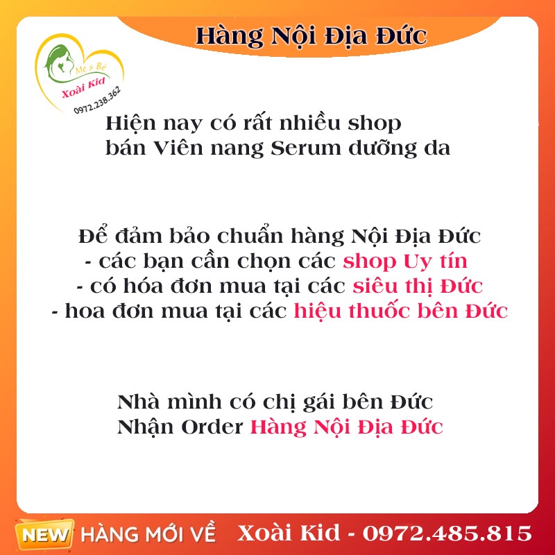 Viên nang dưỡng da Balea của Đức