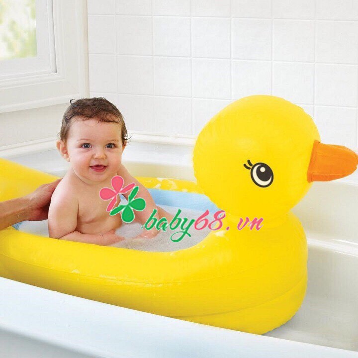 Chậu tắm phao vịt vàng Munchkin MK32201