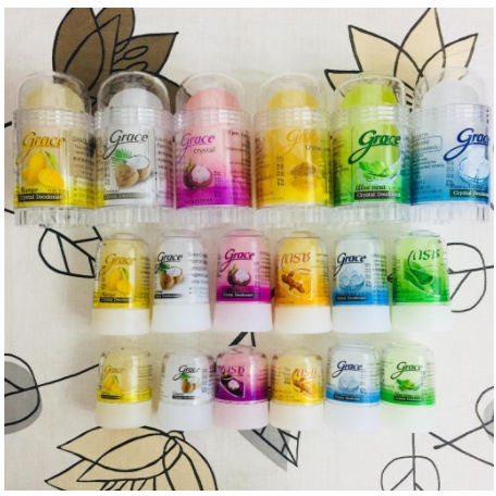 Lăn Nách Khử Mùi Đá Khoáng GRACE Thái Lan 70gr