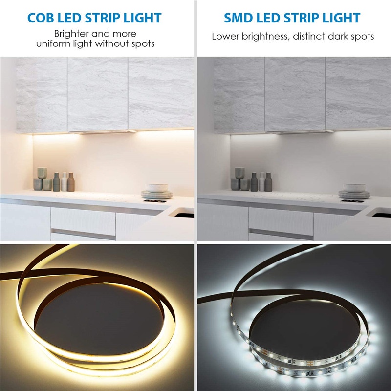 Dây đèn OSIDEN LED COB DC 12V 1m 2m 3m 5m tiện lợi