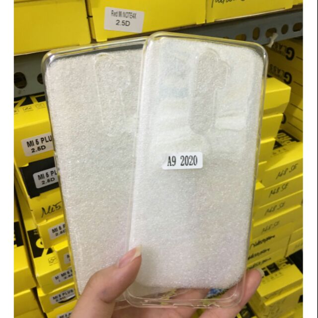 Ốp dẻo silicon cho Oppo A9 2020 (MỚI) trong suốt