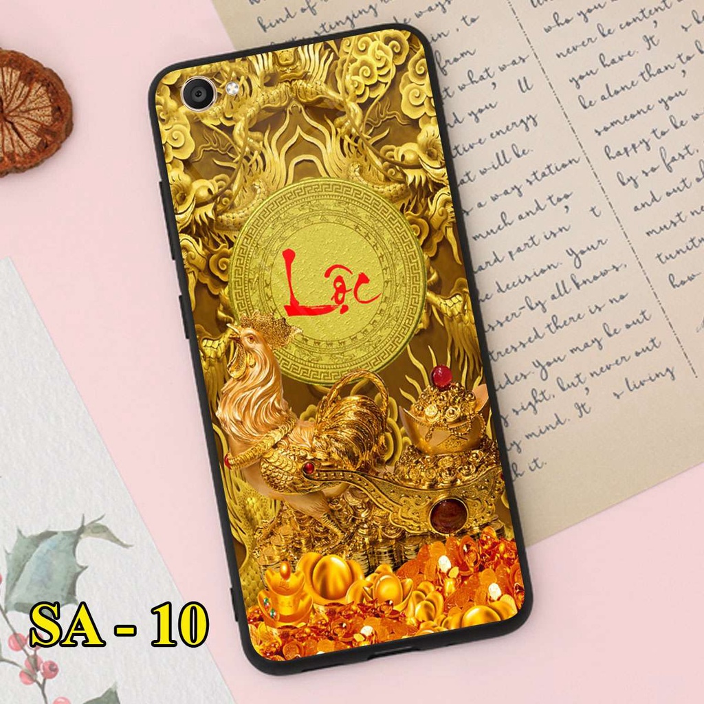 Ốp lưng 12 con giáp tài lộc cho Vivo Y53 - Vivo Y55 - Vivo V5 in kính sắc nét, sáng bóng