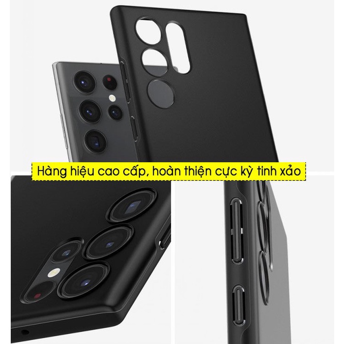 Ốp lưng Samsung Galaxy S22 Ultra / S22 Plus Spigen Thin Fit - Hàng Chính Hãng