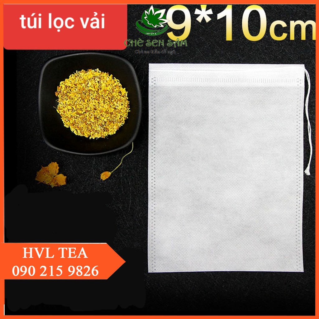 [Mã LIFE10K1904 giảm 10K đơn 20K] 100 Túi Lọc Vải 9x10CM❤️FREESHIP❤️ - Chất Liệu Cao Cấp - Hàng Loại 1
