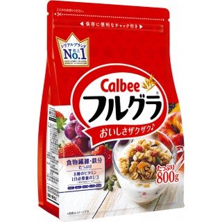 [HSD 7/2021] Ngũ cốc trái cây Calbee đủ 8 vị ngon tuyệt - Nhật Bản