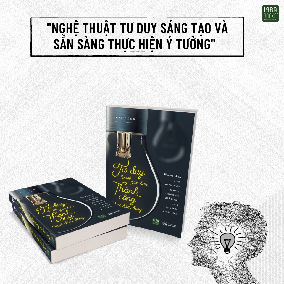 Sách - Tư Suy Vượt Giới Hạn, Thành Công Vượt Đám Đông
