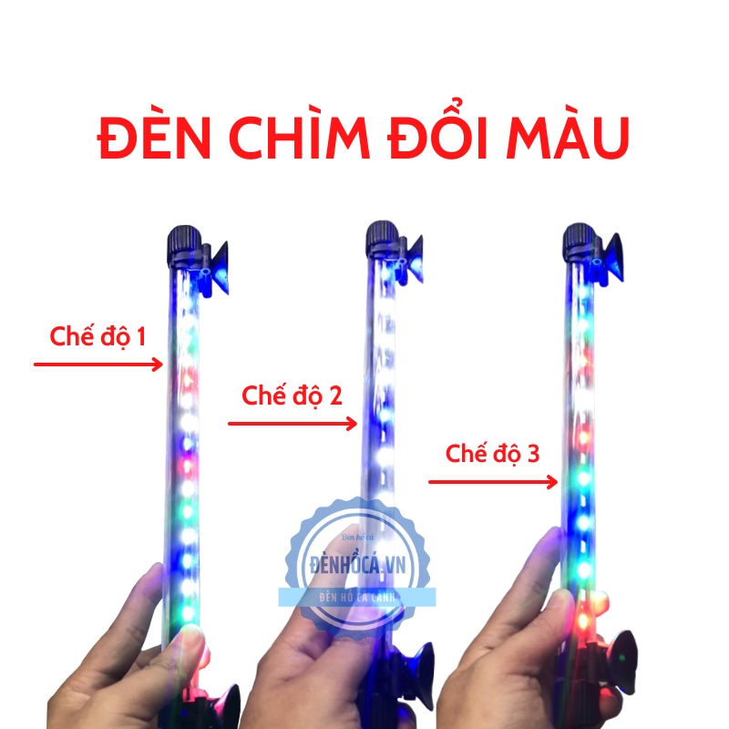 Đèn bể cá HUAAO chìm dành cho hồ cá cảnh