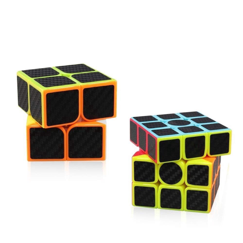 Đồ chơi trí tuệ Khối Rubik 2x2 3x3 Carbon MoYu MeiLong - Đồ Chơi Rubic Cacbon