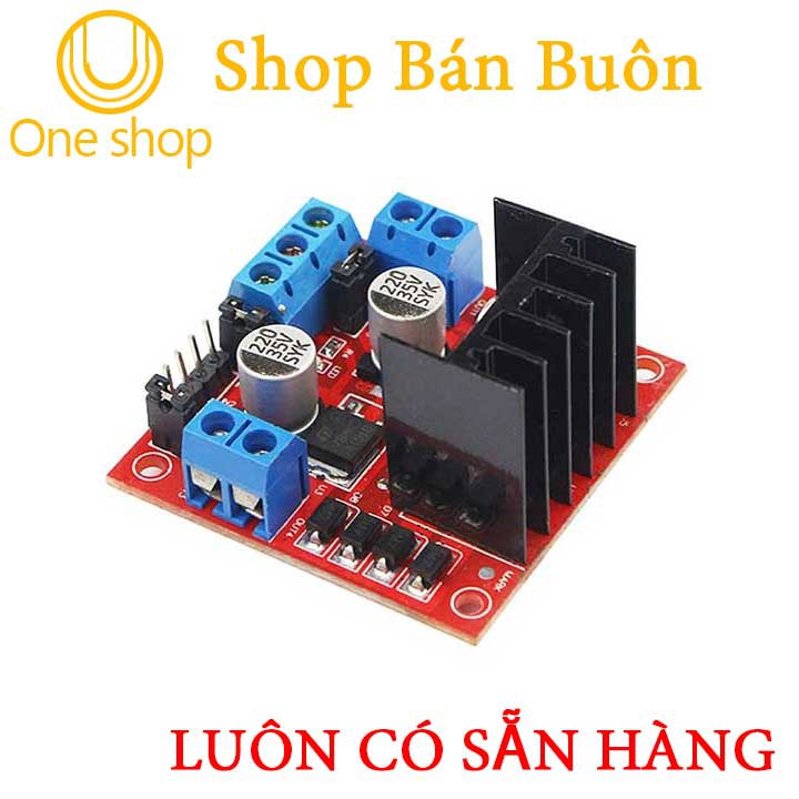 Module Điều Khiển Động Cơ L298 Mạch Cầu H Chất Lượng