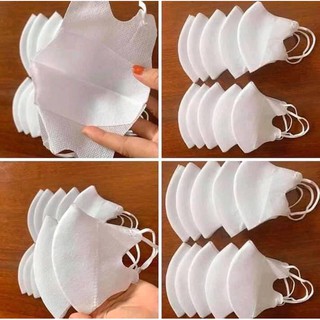 KHAU TRANG VẢI KHÔNG DỆT 3D CHỐNG BỤI