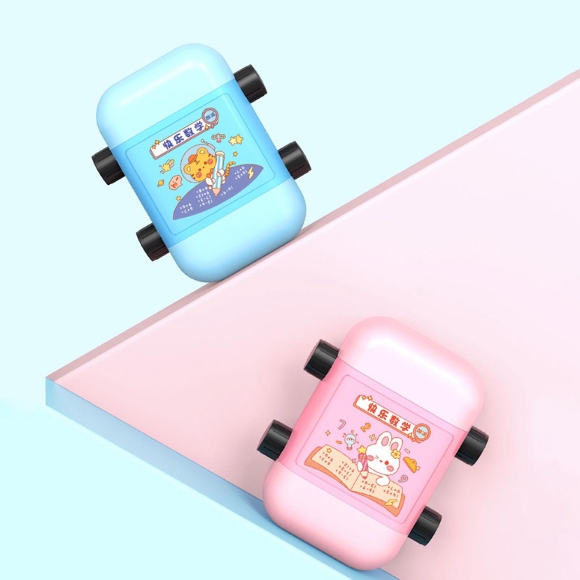 [2022 Thiết Kế Mới] 2-in-1Máy in con lăn tạo phép tính cộng trừ,máy tạo phép tính đơn giản ra bài tập cho bé học toán - Con lăn phép toán