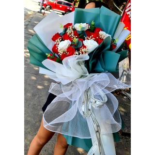 bó hoa sáp cao cấp (ảnh thật)