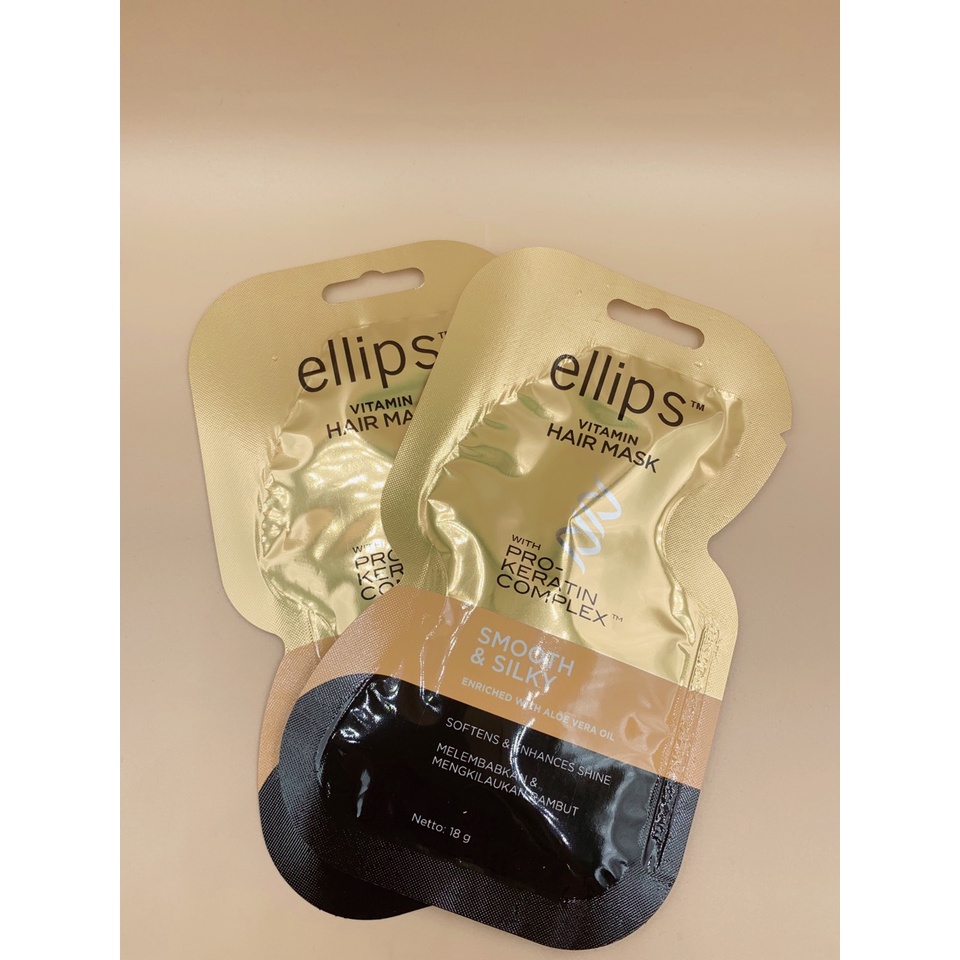 Ủ tóc ellips vitamin hair mask hair repair 18g