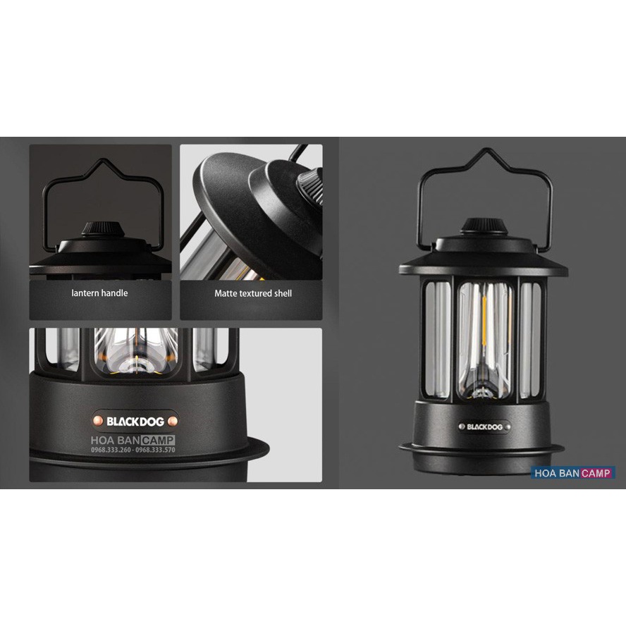 Đèn Bão Cắm Trại Cổ Điển BlackDog LYD007