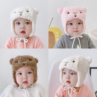 Mũ gấu cho bé