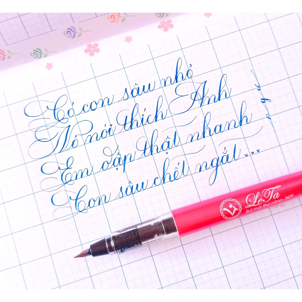 Bút Leta 369 ngòi kim tinh lá tre