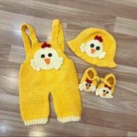 Set yếm giày nón cho bé hình con Minion
