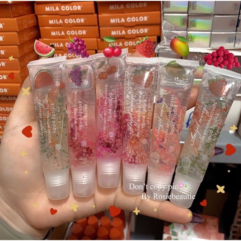 Son bóng tuýp trái cây