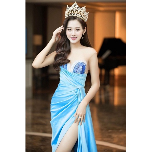 ĐẦM DẠ HỘI KẾT ĐÁ VÒNG CUNG CỔ LƯỚI