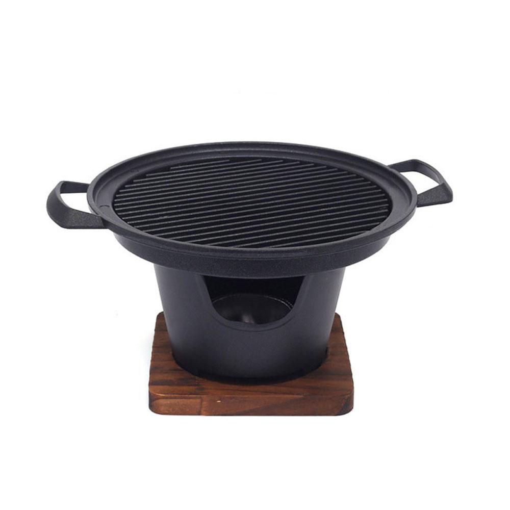 Vỉ Nướng BBQ Mini Bằng Hợp Kim Nhôm Tiện Dụng Cho Gia Đình