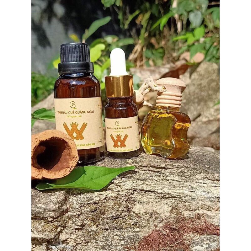 Tinh dầu 30ml quế Quảng Ngãi nguyên chất, tinh dầu quế đuổi muỗi, tinh dầu quế hữu cơ sạch 100%.