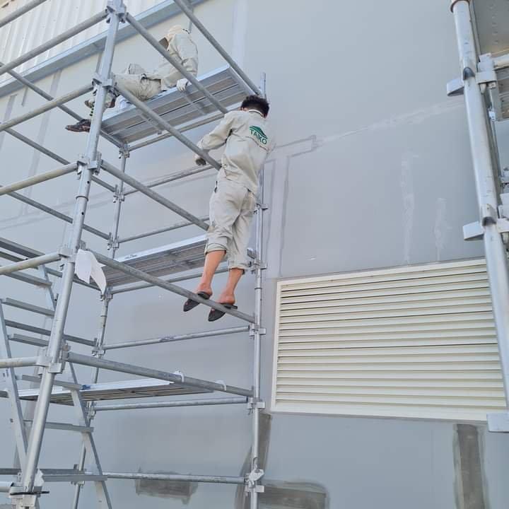 Sơn Chống Thấm PU  Taikomi PU95 - Chống Thấm Sàn Lộ Thiên Đã Ốp Lát Đi Lại Nhiều
