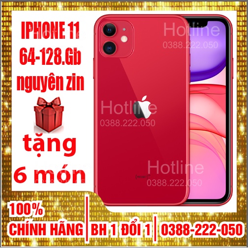 Điện thoại 11 128Gb Quốc Tế chính hãng bảo hành 12 tháng 1 đổi 1