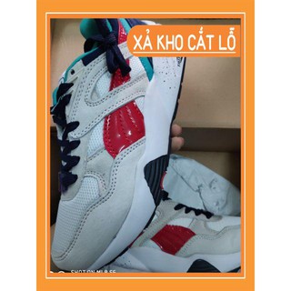 Giày puma rf disc be xanh đỏ (from nhỏ)