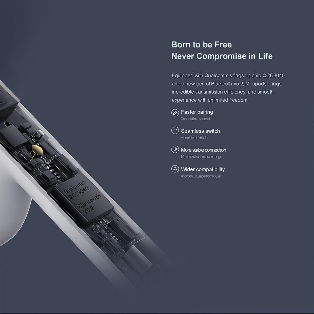 HAYLOU Tai Nghe Nhét Trong Không Dây Giao Diện Type-C USB Giảm Tiếng Ồn Chống Mồ Hôi Tiện Dụng