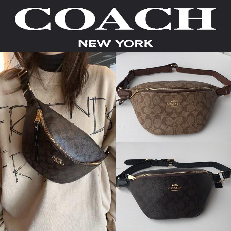 Túi nữ COACH / Túi đeo chéo vai / Túi thắt lưng da thời trang 48740