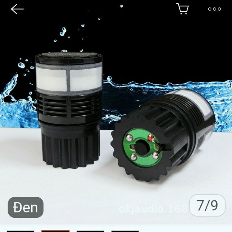 [Giá 1 chiếc ]Củ Micro K6 Tiếng sáng, Hát nhẹ, củ mic chất lượng