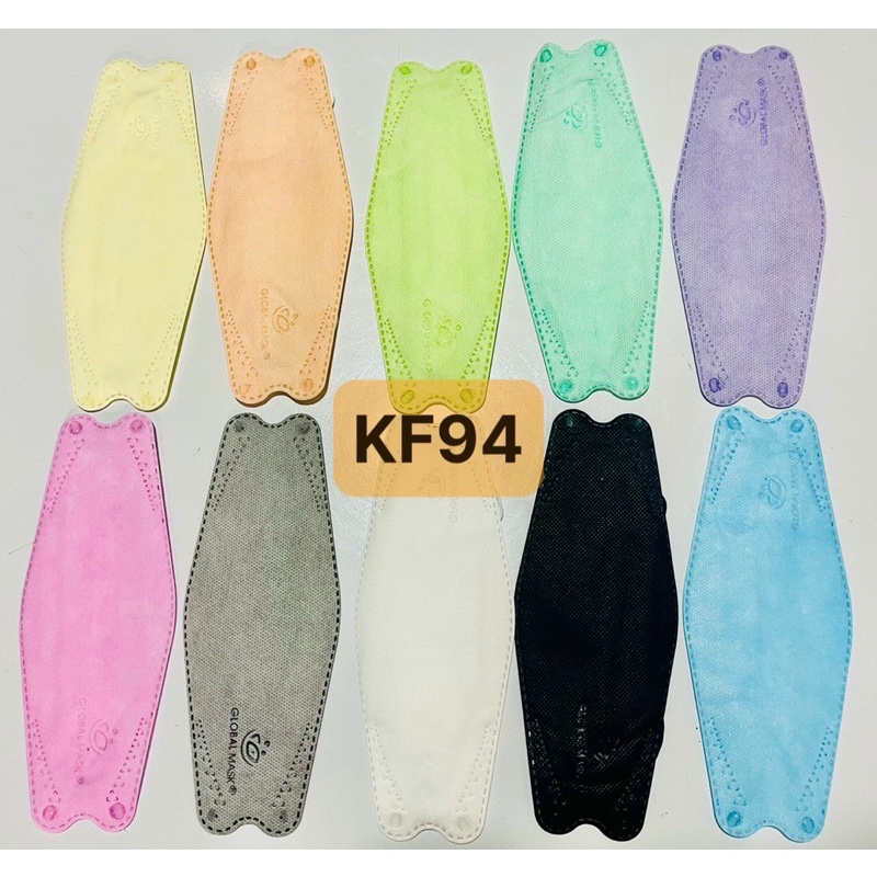 01 cái khẩu trang màu hồng Mask KF94 y tế kháng khuẩn tiêu chuẩn Hàn Quốc có 4 lớp chống dịch người lớn
