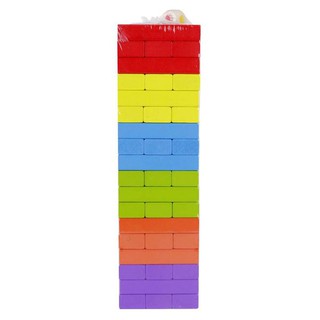 BỘ ĐỒ CHƠI RÚT GỖ (48 THANH – 6 MÀU)